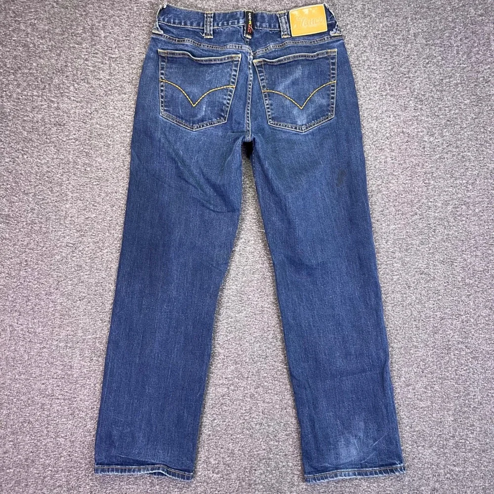 Stanco FR Jeans Mens 30x29 Blue Bootcut Workwear Flame Resistant CAT 2 FRC2512
